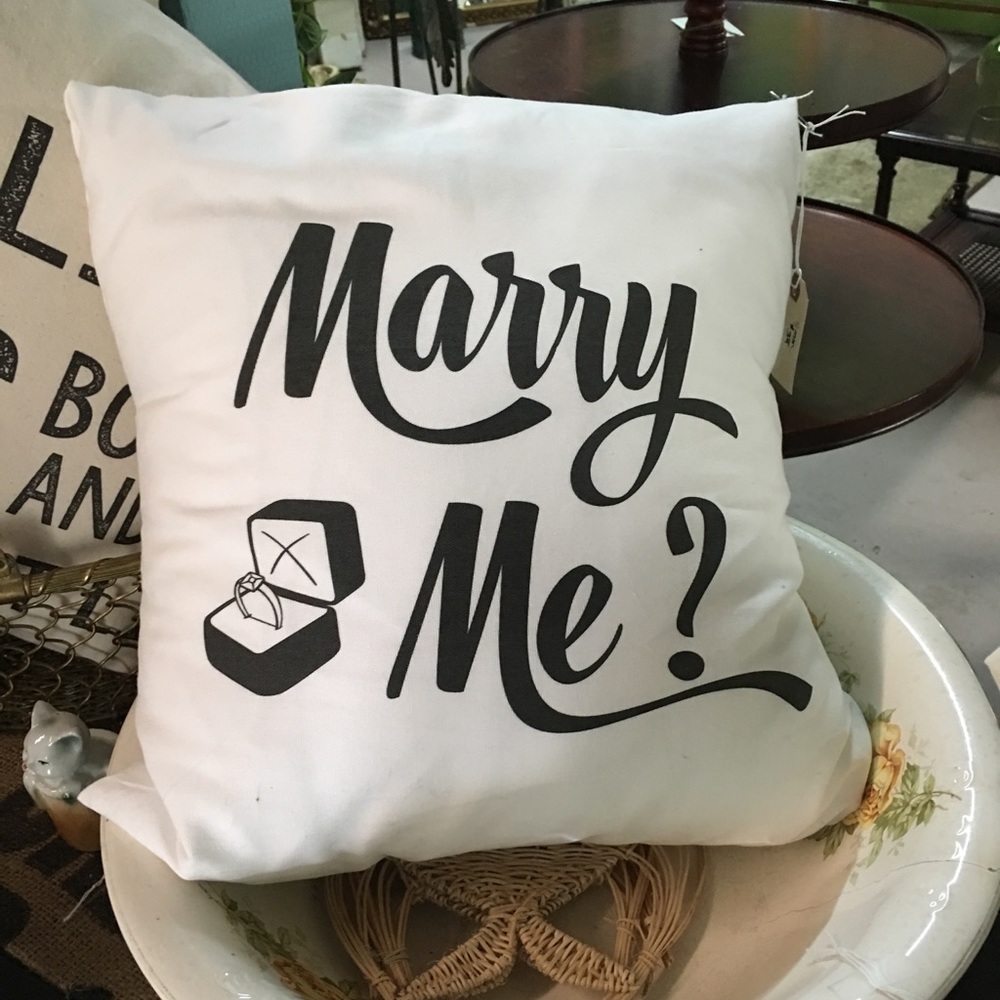 ❤️ *New* MARRY ME? Handmade Pillow ❤️❤️